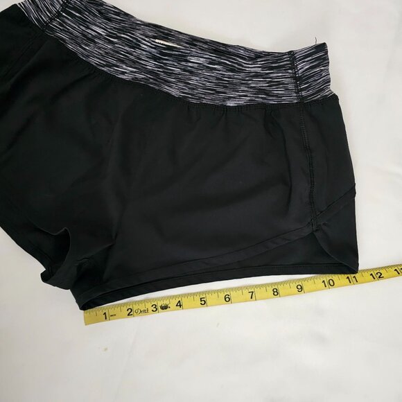 Forever 21 Women's Black Wide Waistband Running Athletic Short Size Small - Picture 10 of 12